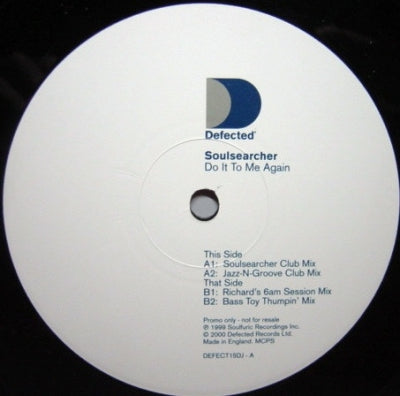 SOULSEARCHER - Do it To Me Again