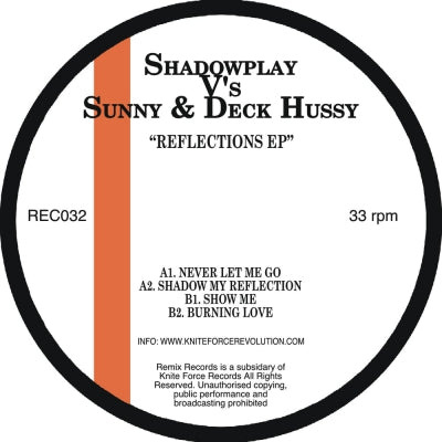 SHADOWPLAY VS SUNNY & DECK HUSSY - Reflections EP