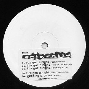 ONLY CHILD - I've Got A Right (Part 2)