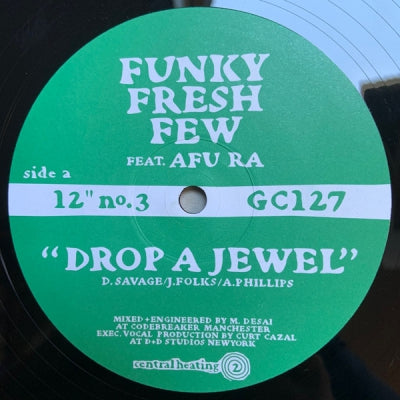 FUNKY FRESH FEW / DUAL CONTROL - Drop A Jewel / Bring It On