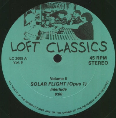 MANDRE / DEODATO / BRIAN AUGERS OBLIVION EXPRESS - Loft Classics Vol. 6: Solar Flight (Opus 1) / Whistle Bump / Light On The Path