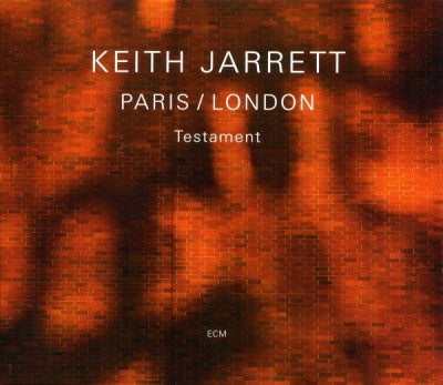 KEITH JARRETT - Paris / London · Testament