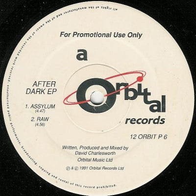 AFTER DARK - After Dark EP (Assylum / Raw / I Feel Bass / Atlantis)
