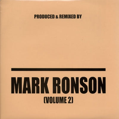 MARK RONSON - Produced & Remixed By Mark Ronson (Volume 2)