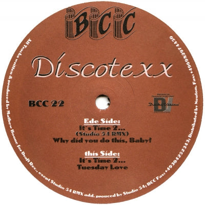 DISCOTEXX - It's Time 2...