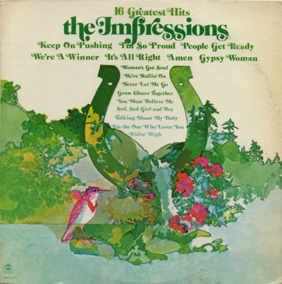 THE IMPRESSIONS - 16 Greatest Hits