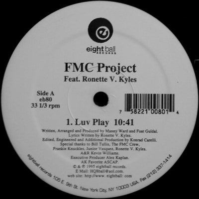 FMC PROJECT FEAT. RONETTE V. KYLES - Journey / Luv Play