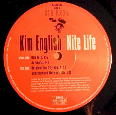 KIM ENGLISH - Nite Life