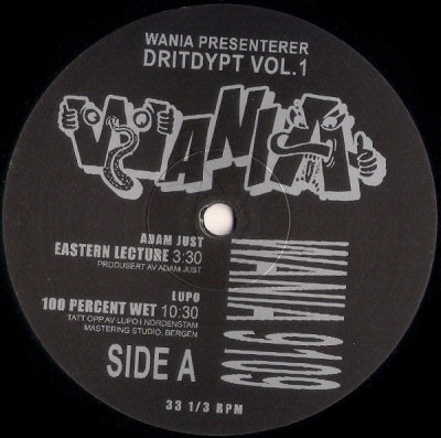 ADAM JUST / LUPO / XI - Wania Presenterer Dritdypt Vol. 1