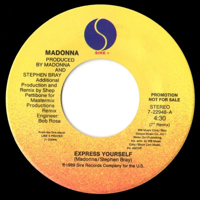 MADONNA - Express Yourself