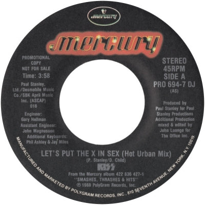 KISS - Let's Put The X In Sex