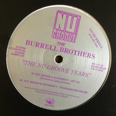 THE BURRELL BROTHERS - The Nu Groove Years Sampler