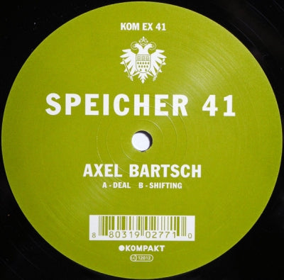 AXEL BARTSCH - Speicher 41