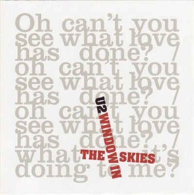 U2 - Window On The Skies
