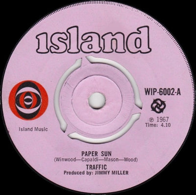 TRAFFIC - Paper Sun / Giving To You