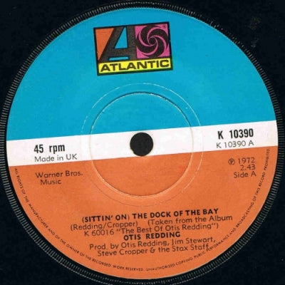 OTIS REDDING - (Sittin' On) The Dock Of The Bay