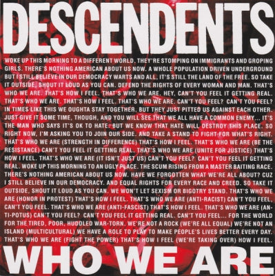 DESCENDENTS - Who We Are