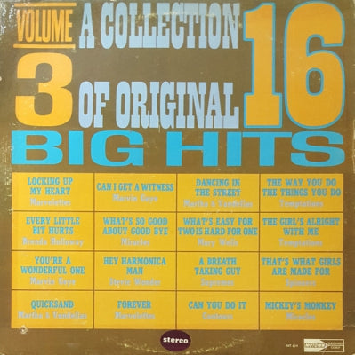 VARIOUS ARTISTS - A Collection Of 16 Original Big Hits Volume 3