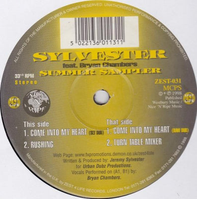 SYLVESTER - Summer Sampler