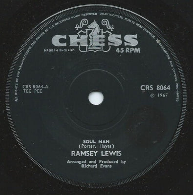 RAMSEY LEWIS - Soul Man / Struttin' Lightly
