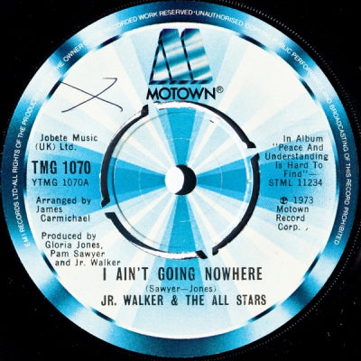 JR. WALKER & THE ALL STARS - I Ain't Going Nowhere