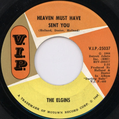 THE ELGINS - Heaven Must Have Sent You / Stay In My Lonely Arms