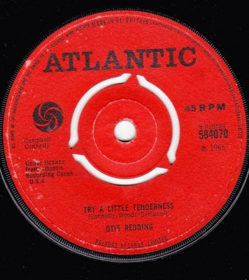 OTIS REDDING - Try A Little Tenderness / Sick Y'all