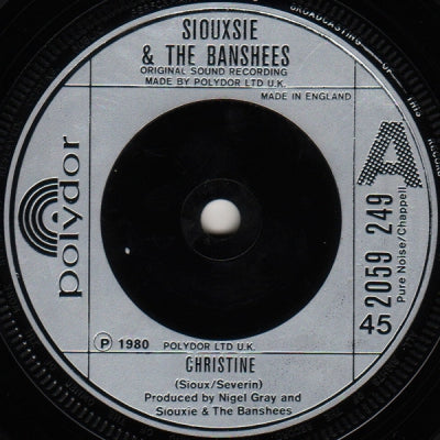 SIOUXSIE AND THE BANSHEES - Christine