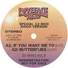 LOVEFACE - De-mixes: Vol 8