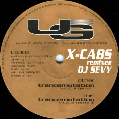 DJ SEVY - Trancemutation (Remixes)