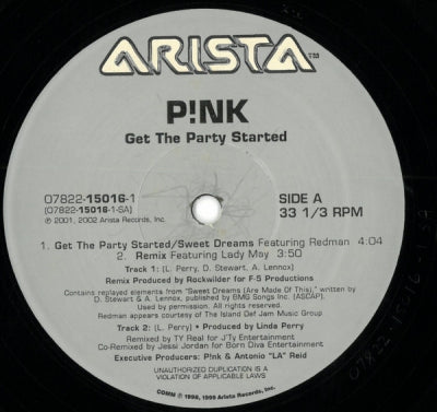 PINK - Get The Party Started