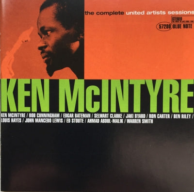 KEN MCINTYRE - The Complete United Artists Sessions