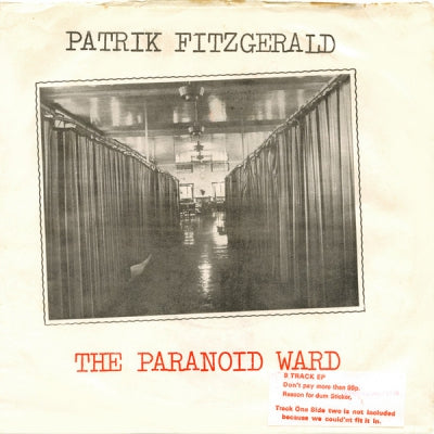 PATRIK FITZGERALD - The Paranoid Ward