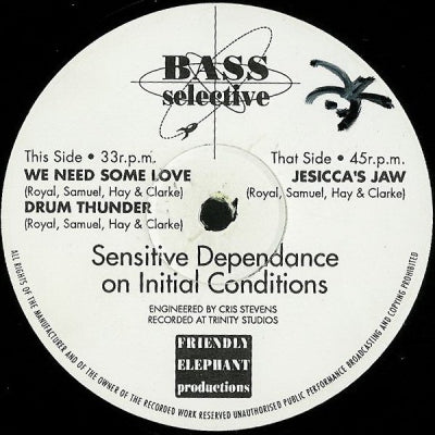 BASS SELECTIVE - Jesicca's Jaw / We Need Some Love / Drum Thunder