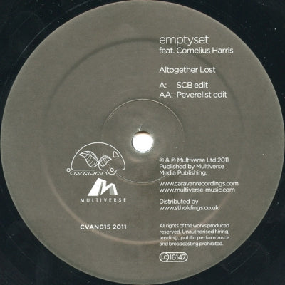 EMPTYSET FEAT. CORNELIUS HARRIS - Altogether Lost