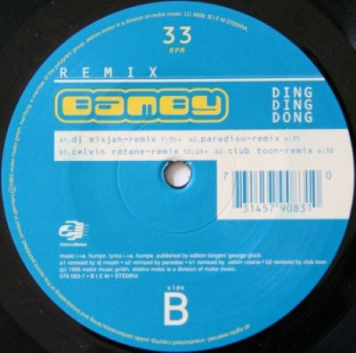 BAMBY - Ding Ding Dong (Remix)