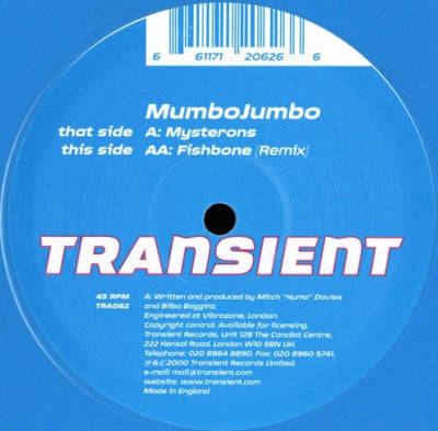 MUMBOJUMBO - Mysterons / Fishbone (Remix)