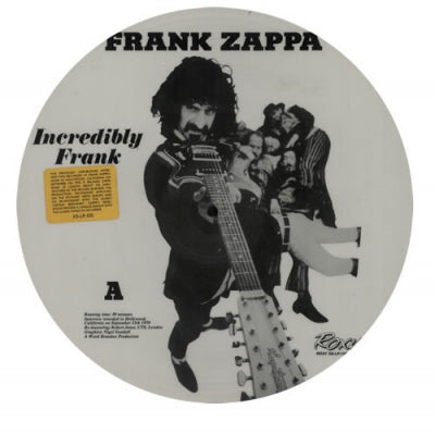 FRANK ZAPPA - Incredibly Frank