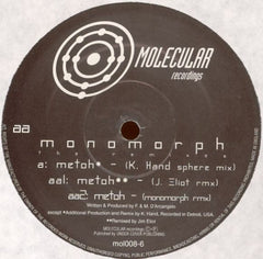 MONOMORPH - Metoh (The Remixes)