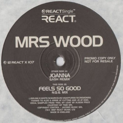MRS. WOOD - Joanna / Feels So Good