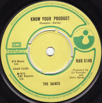 THE SAINTS - Know Your Product / Run Down