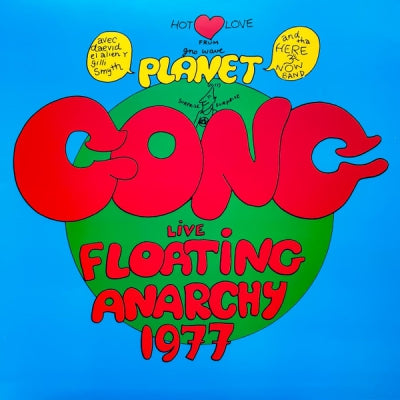 PLANET GONG - Live - Floating Anarchy 1977