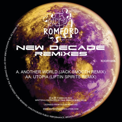 NEW DECADE - New Decade Remixes EP (Another World / Utopia)