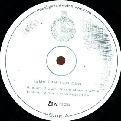 DIOGO - Gua Limited 008 (Mend Oder Mattir / Manifestheart)