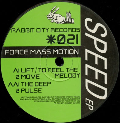 FORCE MASS MOTION - Speed EP