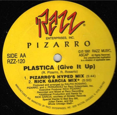 PIZARRO - Plastica (Give It Up)