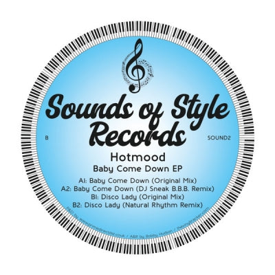 HOTMOOD - Baby Come Down EP