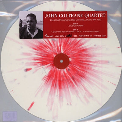 JOHN COLTRANE - Live At The Pennsylvania State University, January 19th, 1963
