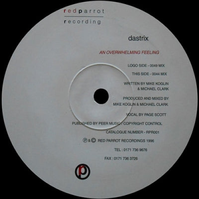 DASTRIX - An Overwhelming Feeling