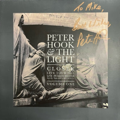 PETER HOOK AND THE LIGHT - Closer Live Tour 2011, Live In Manchester Volume One